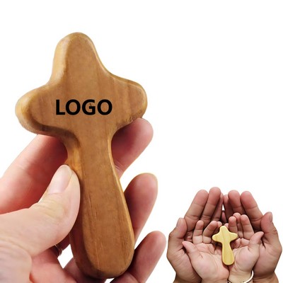 Natural Wood Prayer Calmer – Faith-Inspired Gift