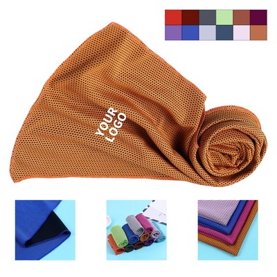 Instant Cooling Microfiber Towel Water Activation