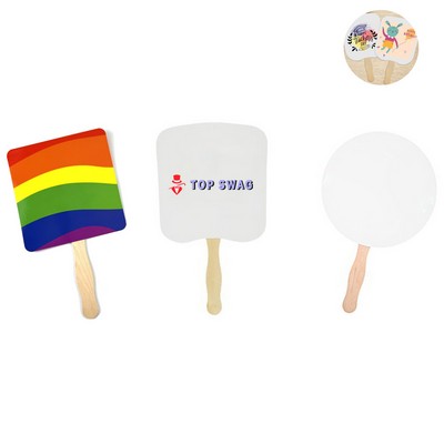 Various Shapes Handle Fan