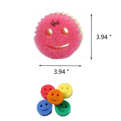 Non-Scratch Dish Scrubber Sponge