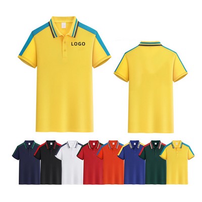 Polyester Raglan-Sleeved Polo