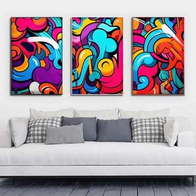 Framed Canvas 16'' x 16''