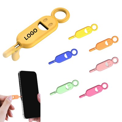 SIM Ejector Tool Silicone Case Keychain