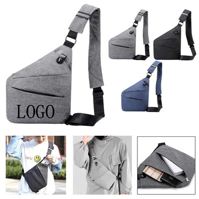 Men's Casual Multi Compartment Chest Bag