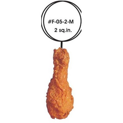 Chicken Leg Executive Magnet w/ Full Magnetic Back (2 Square Inch)