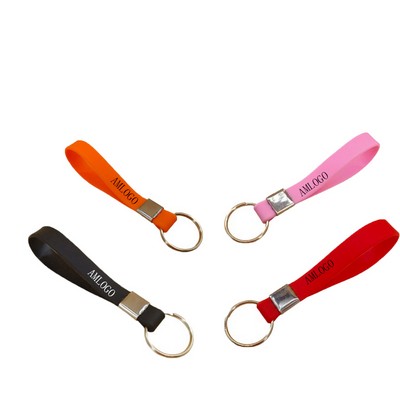 Resilient Silicone Keychain