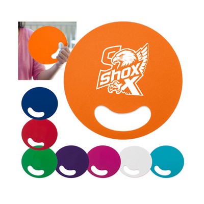 MOQ 20 Portable PP Perforated Handheld Fan