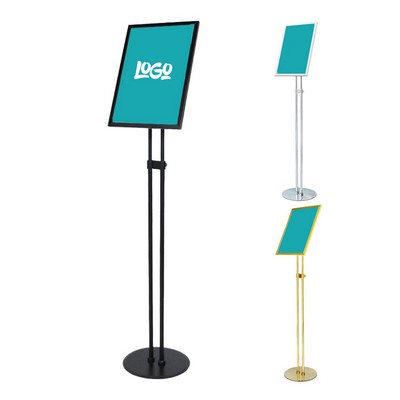 A4 Aluminium Alloy Double Pole Display Stand