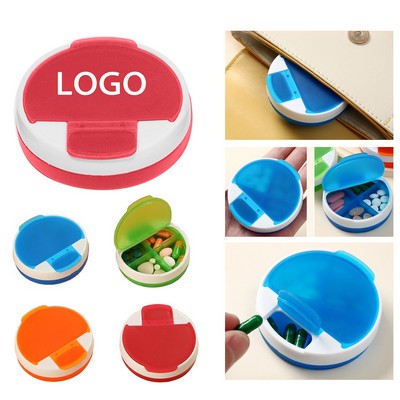 Travel Mini 4 Grids Pill Organizer