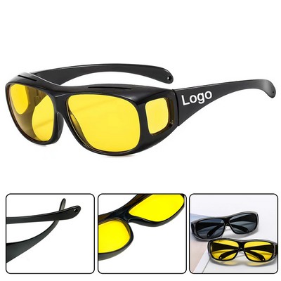 Custom Anti Glare Polarized HD Night Vision Glasses