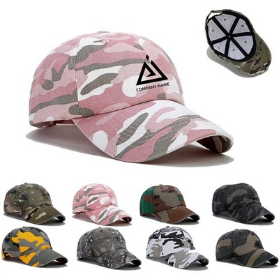 Men's Sports Camo Baseball Cap