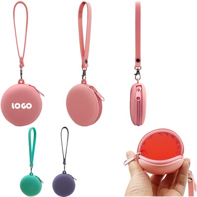 Round Silicone Coin Purse