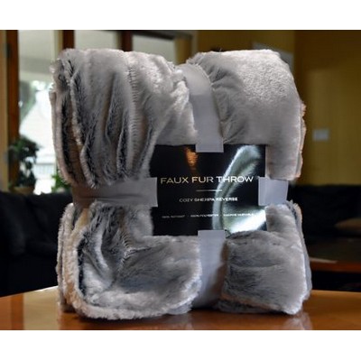 Faux Fur Throw