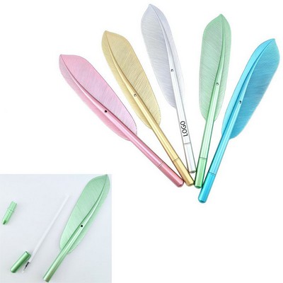 Creative Feather-shaped Gel Pen