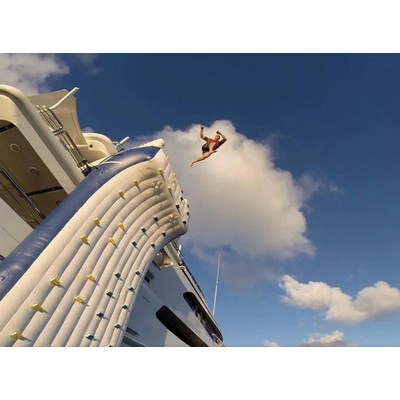 Inflatable Climbing Walls For Yachts