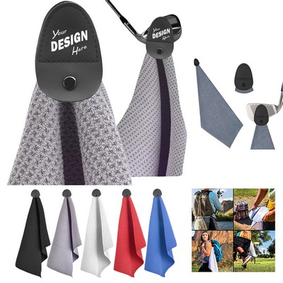 Microfiber Waffle Golf Towel