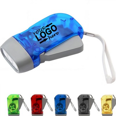 Hand Crank Flashlight