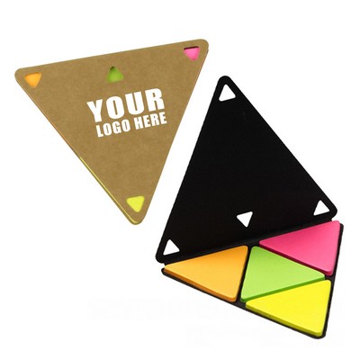 Triangle Kraft Sticky Notes