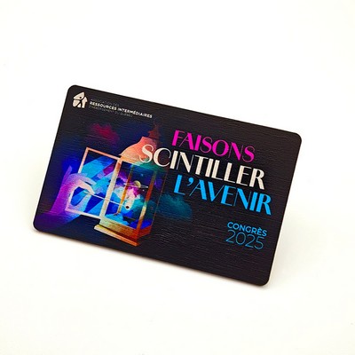 Customizable Wood Hotel Key Card for Room Access & Security Systems