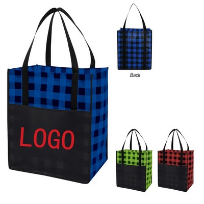 Northwoods Laminated Non-Woven Tote Bag