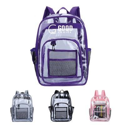 Transparent PVC Backpack