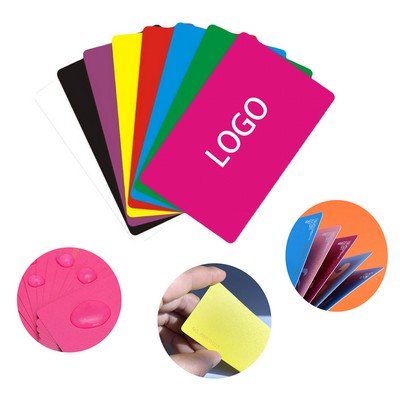 Customizable Size 30 Mil PVC Card