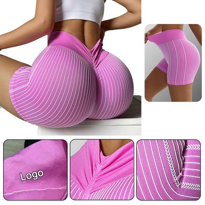 Tummy Control High Waist Biker Yoga Shorts for Women