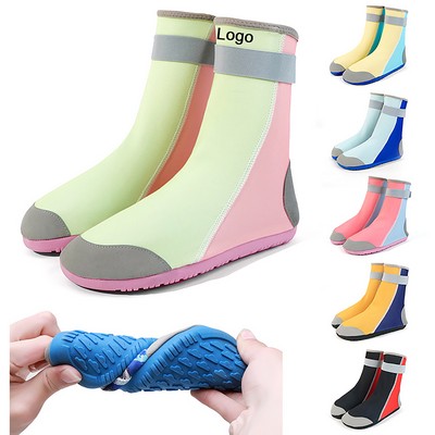 High Top Slip-On Quick Dry Aqua Walking Sneaker Sock