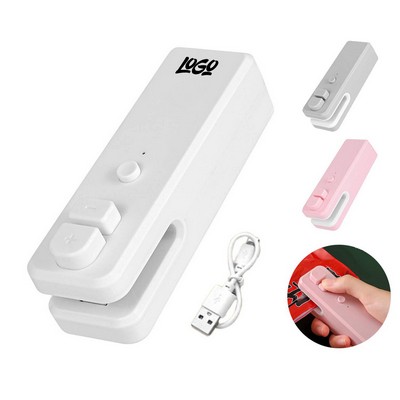 2-in-1 Heat Sealer With Usb Cable
