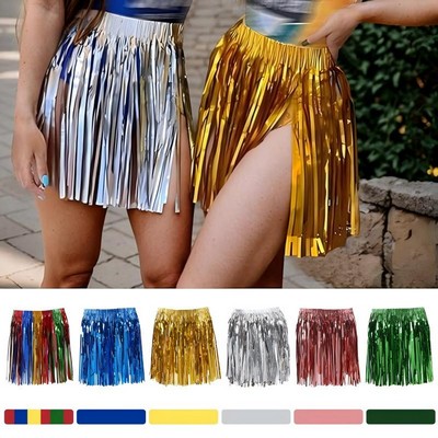 Shiny Rain String Grass Skirt