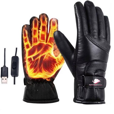 USB-Rechargeable Thermal Gloves for Cycling and Commuting
