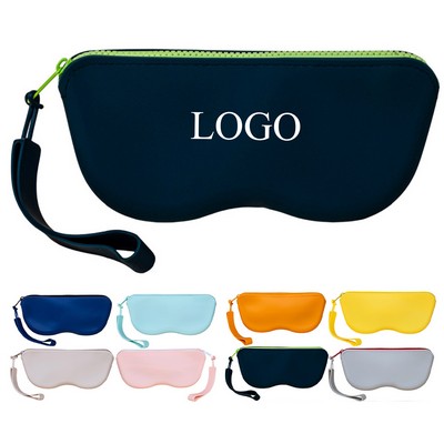 Portable Silicone Eyeglasses Case