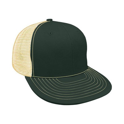 Contrast Back Meshback Velcro® Lowstyle Hat