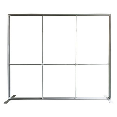 Hardware only for Frontlit SEG Fabric Floor Wall Kit, (10'x8'), Graphics are not included