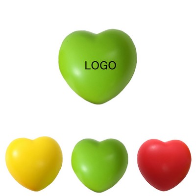 Heart Shaped Stress Relief Squeeze Ball