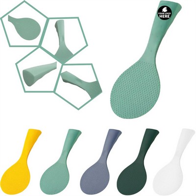 Sleek Silicone Rice Scoop With Stand