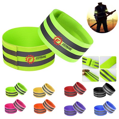 Reflective Arm Bands for Night Walking Safety Straps