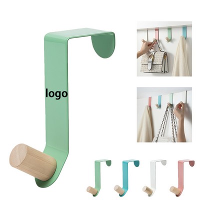 Heavy-Duty Iron Over-The-Door Rack