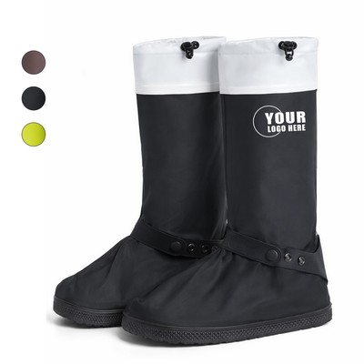 High Calf Rain Shoe Cover PVC