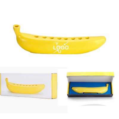 Banana Menorah Candle Holder