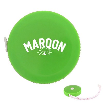 Circular telescopic measuring tape