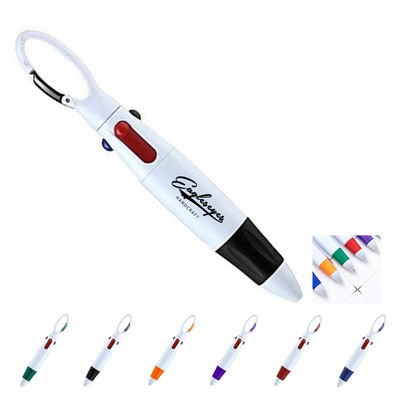 Carabiner Multi-color Pen