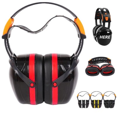 Foldable Ear Muffs For Noise Reduction