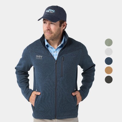 STIO® Recycled Men's Wilcox Fleece Jacket with Custom Logo