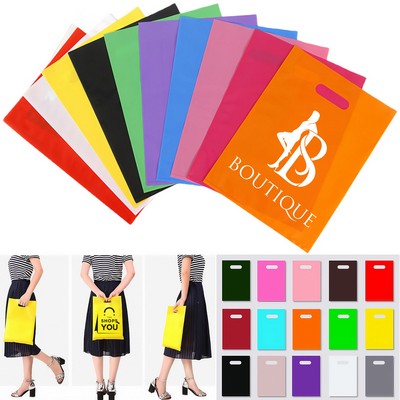 Multi-Size Die-Cut Handle Plastic Bag