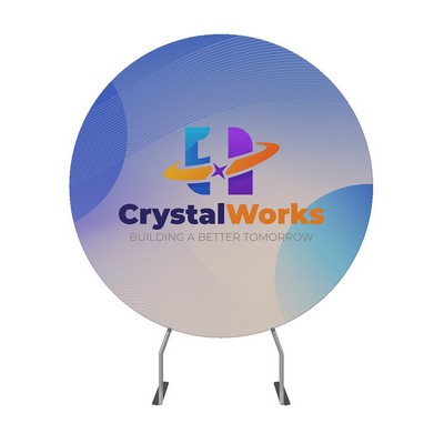 8' Diameter Circle Backdrop