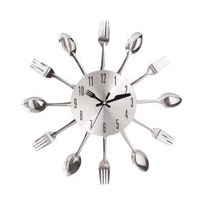 12" Noiseless Kitchen DIY Wall Clock