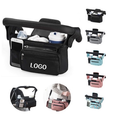 Stroller Organizer with Insulated Cup Holder