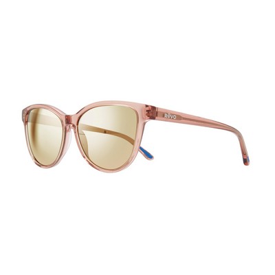 Revo Eco Daphne Crystal Mauve Pink Sunglasses