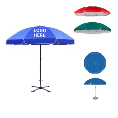 Dual-Sided Outdoor Sunshade Umbrella
